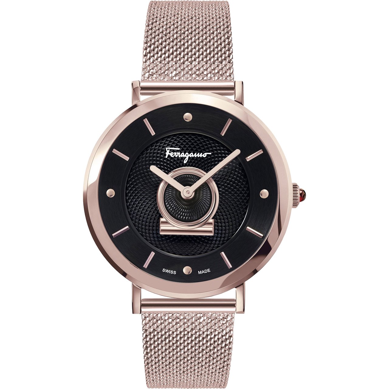 Ferragamo Minuetto Stainless Steel Quartz Ladies Watch - Image 1