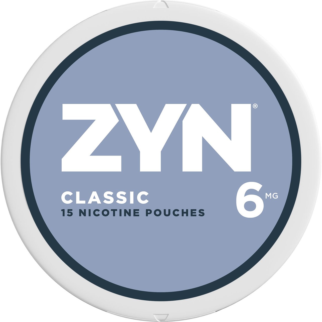 ZYN Classic Nicotine Pouches 6mg - 5 Cans / 15 Count - Image 1