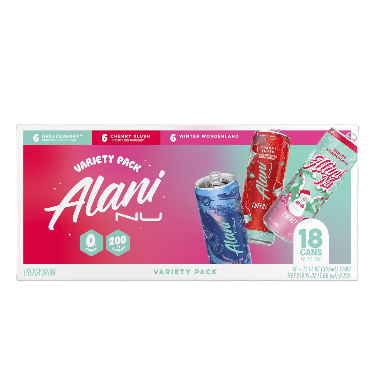 Alani Nu Energy Winter Pack 18/12 oz - Image 1