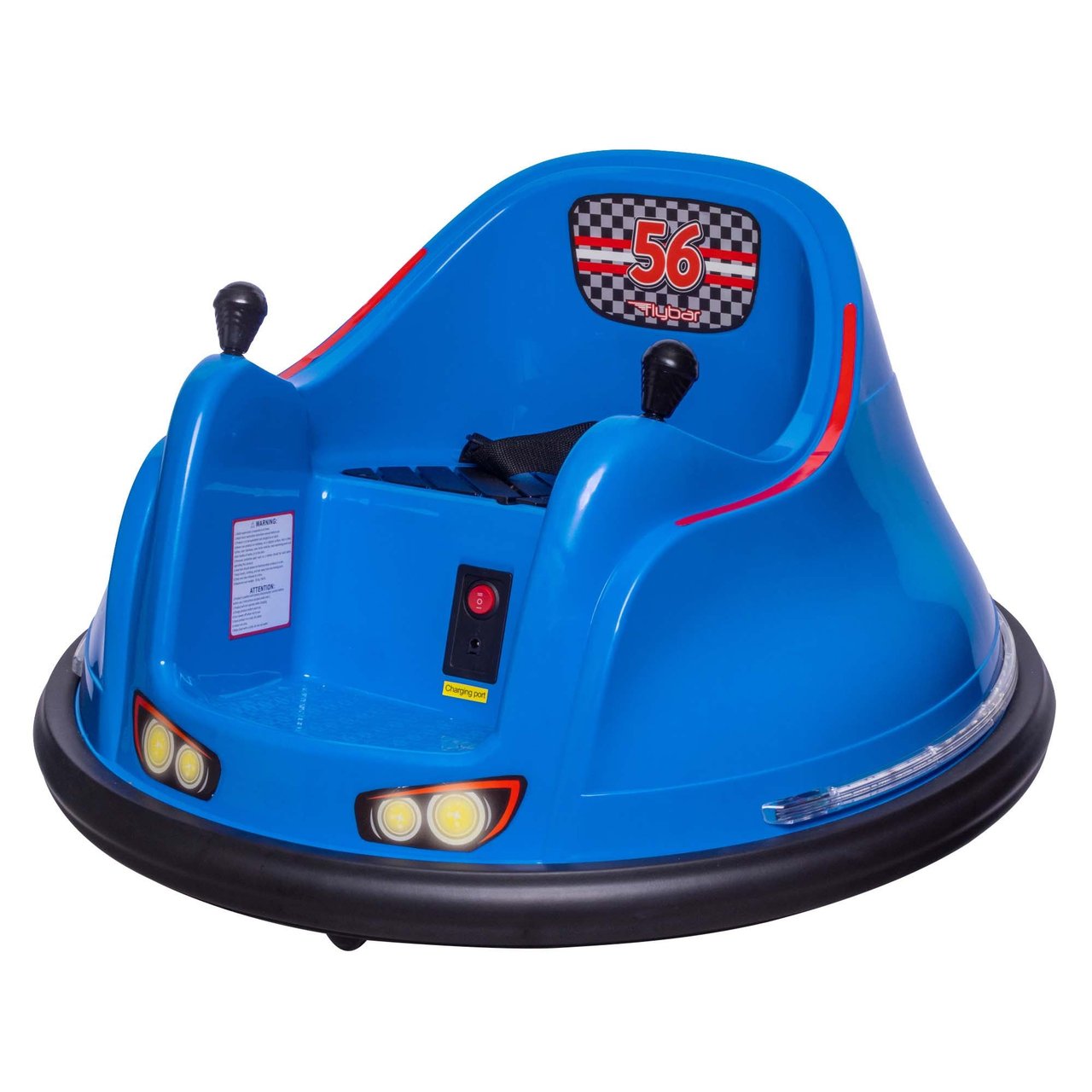 Flybar 12V Bumper Car with Lights - Image 1