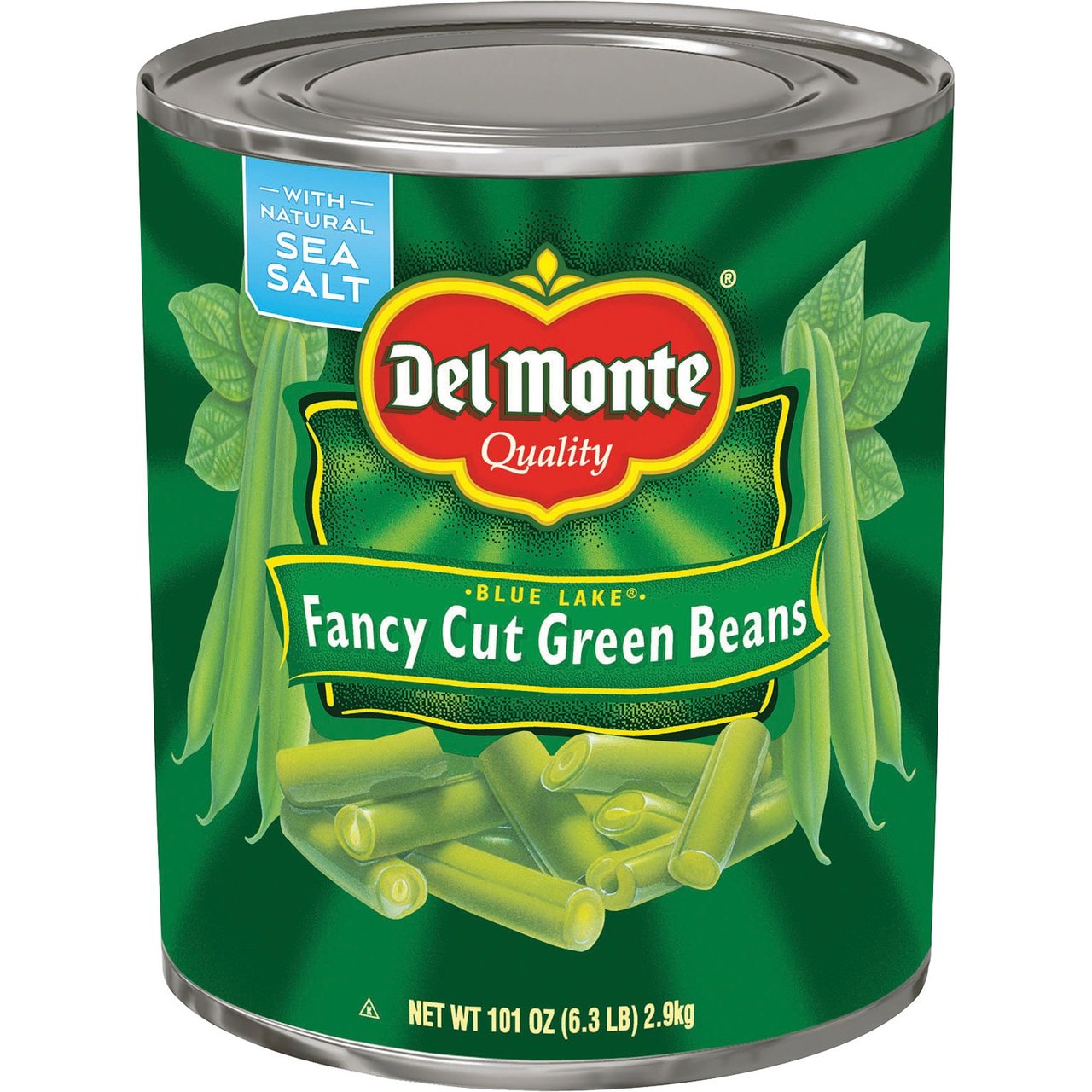 Del Monte Fancy Cut Green Beans #10 Can - Image 1