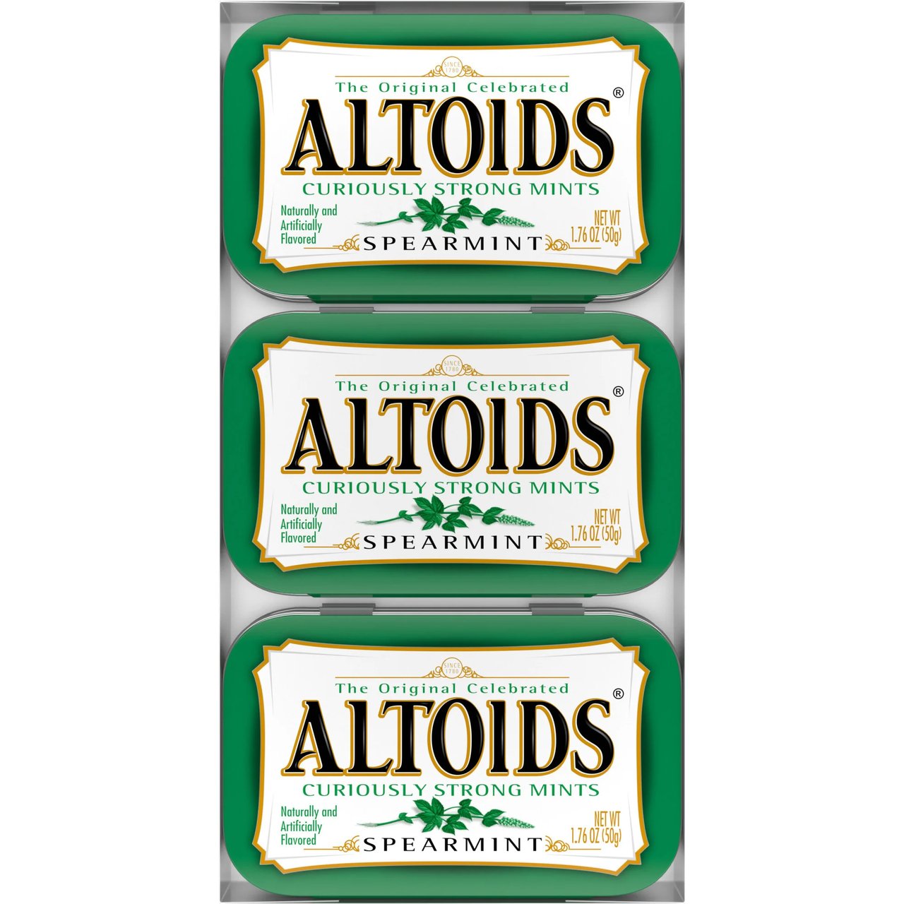 Altoids Spearmint Mints, 12 Count - Image 1