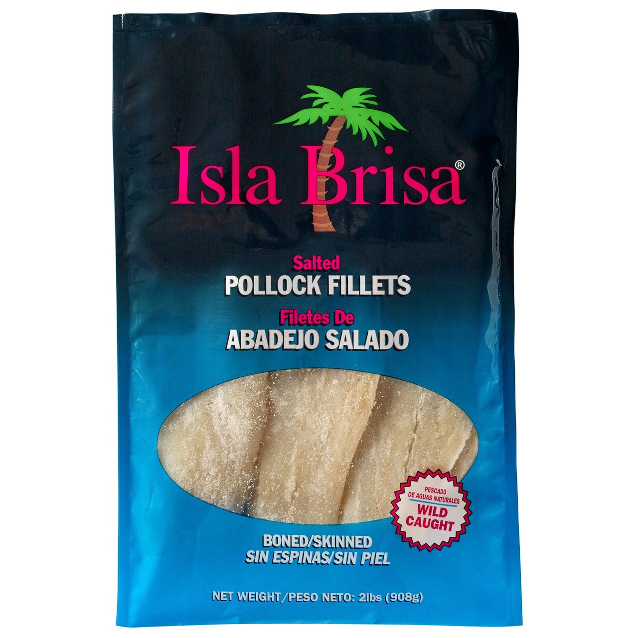 Isla Brisa Bacalao Salted Pollock, 2 lb - Image 1