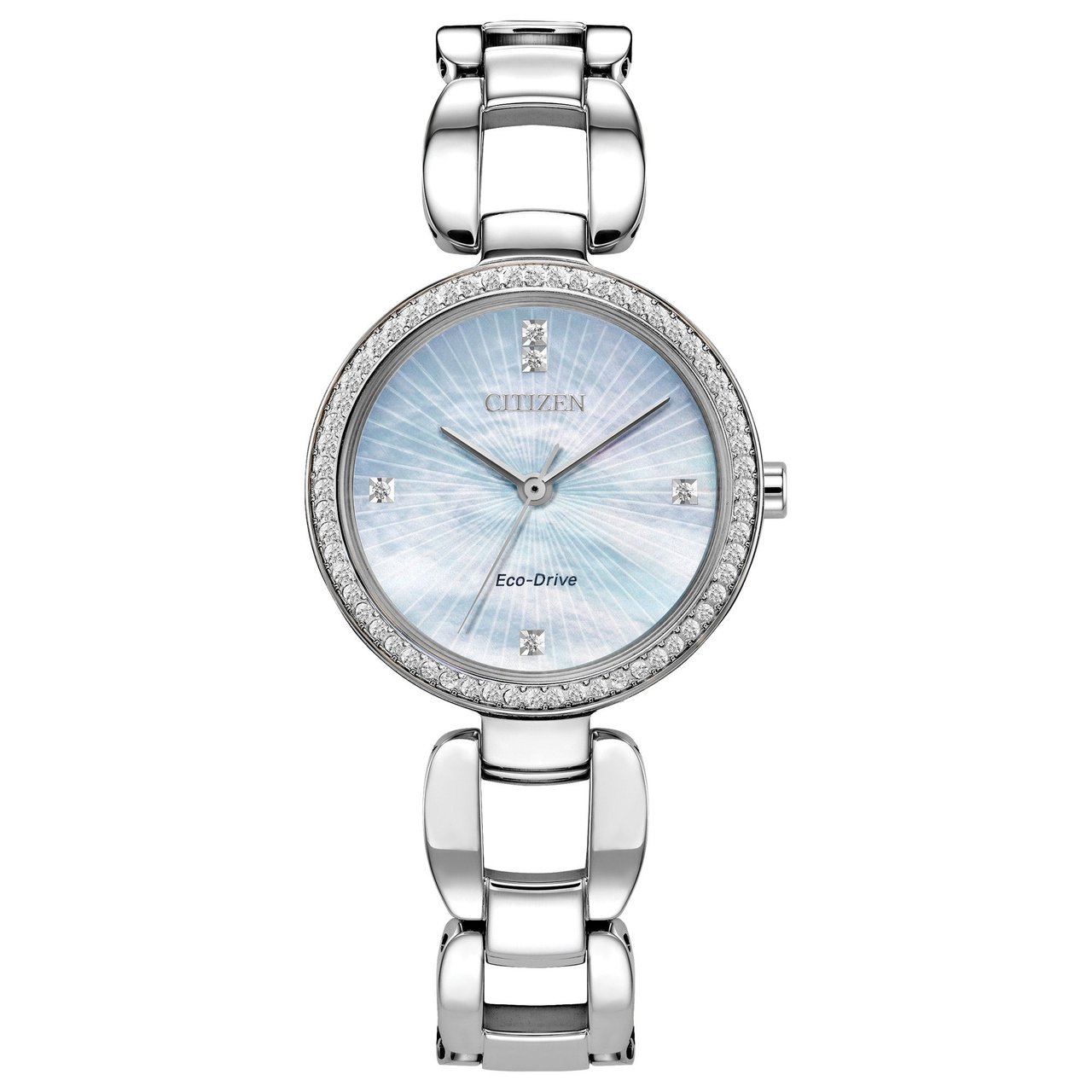 Citizen Classic Blue Mother-of-Pearl Women's Quartz Watch - Image 1