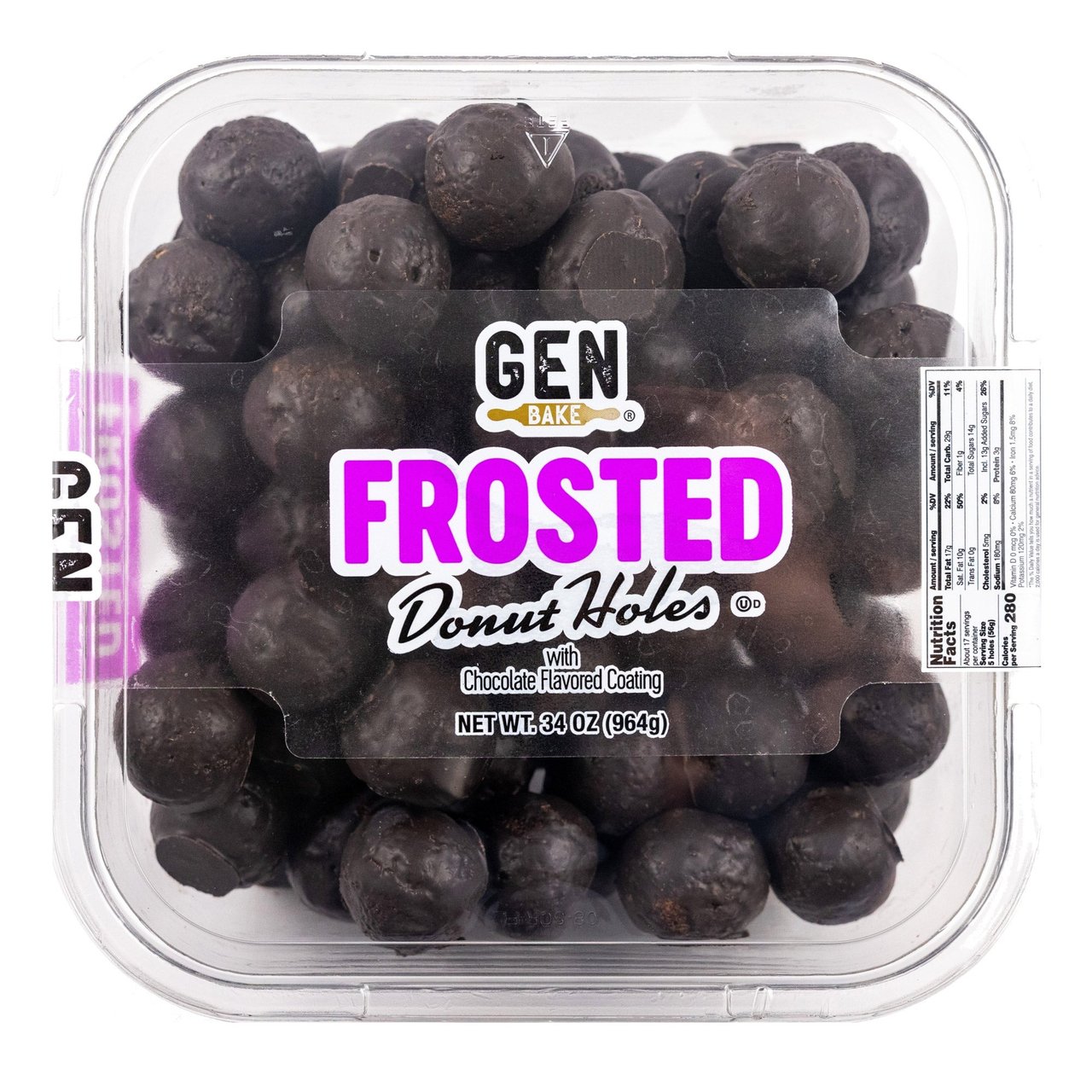 Gen Bake Frosted Donut Holes, 34 oz - Image 1