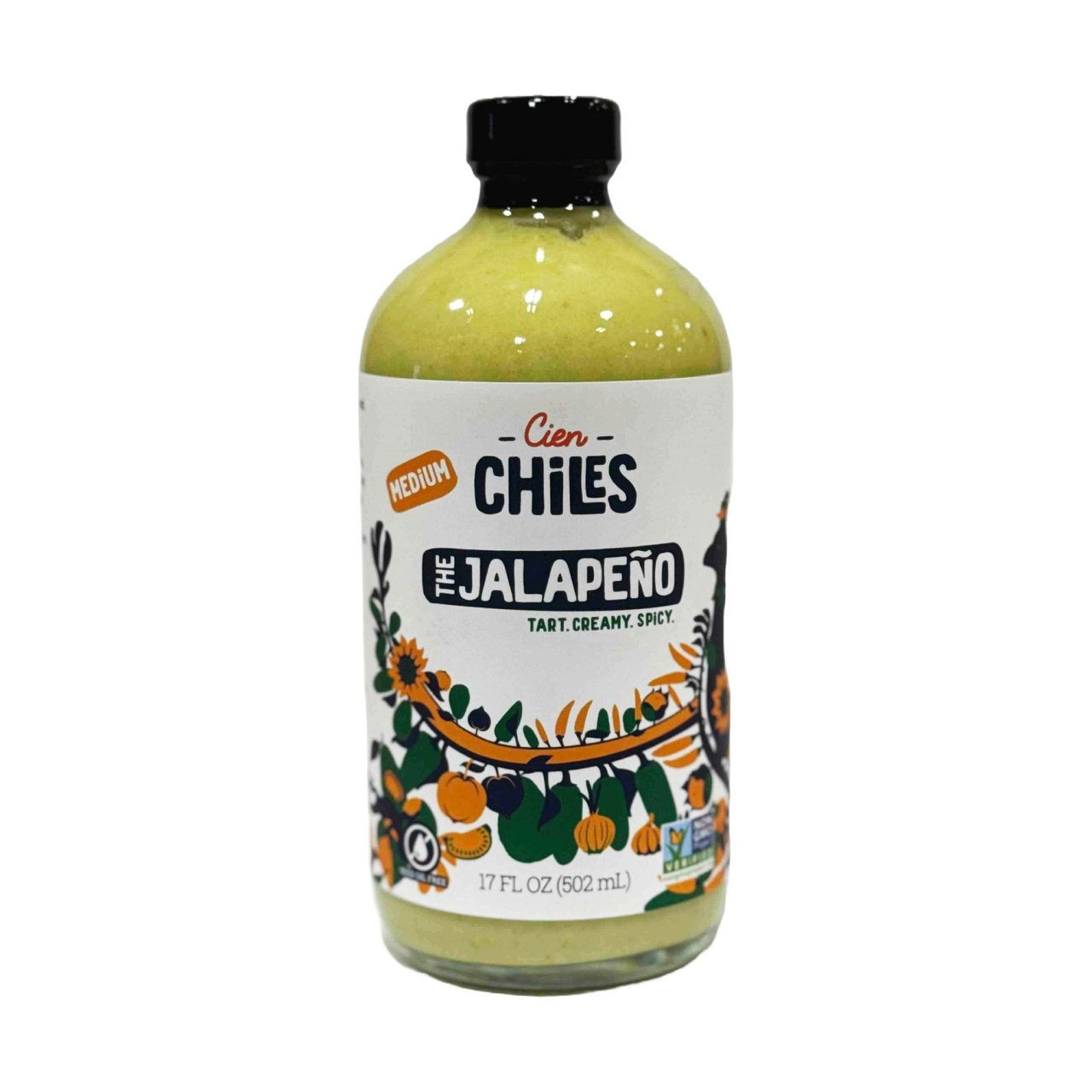 Cien Chiles The Jalapeño Sauce 17.5 oz - Image 1