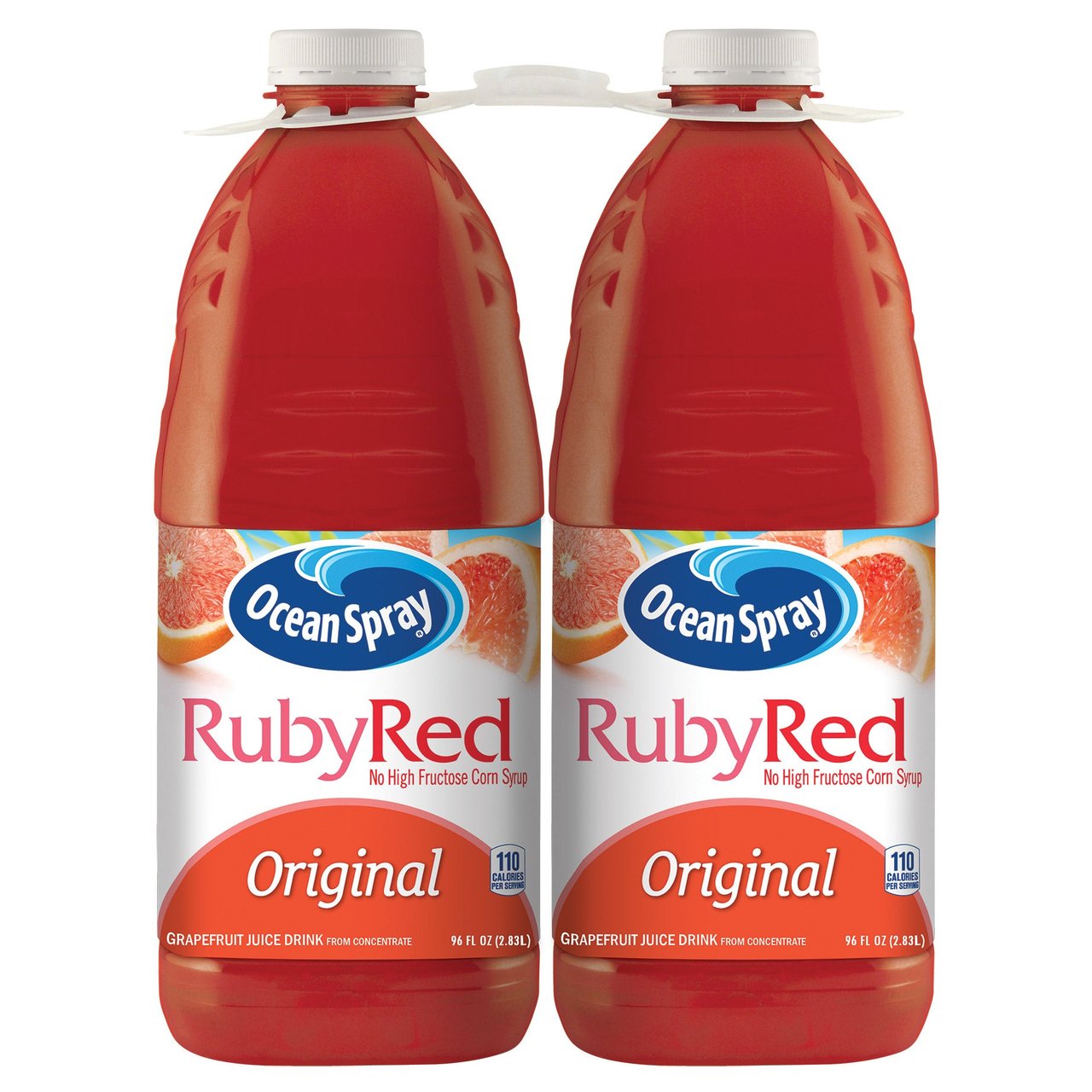 Ocean Spray Ruby Red Grapefruit Juice Drink, 2 x 96 fl oz - Image 1