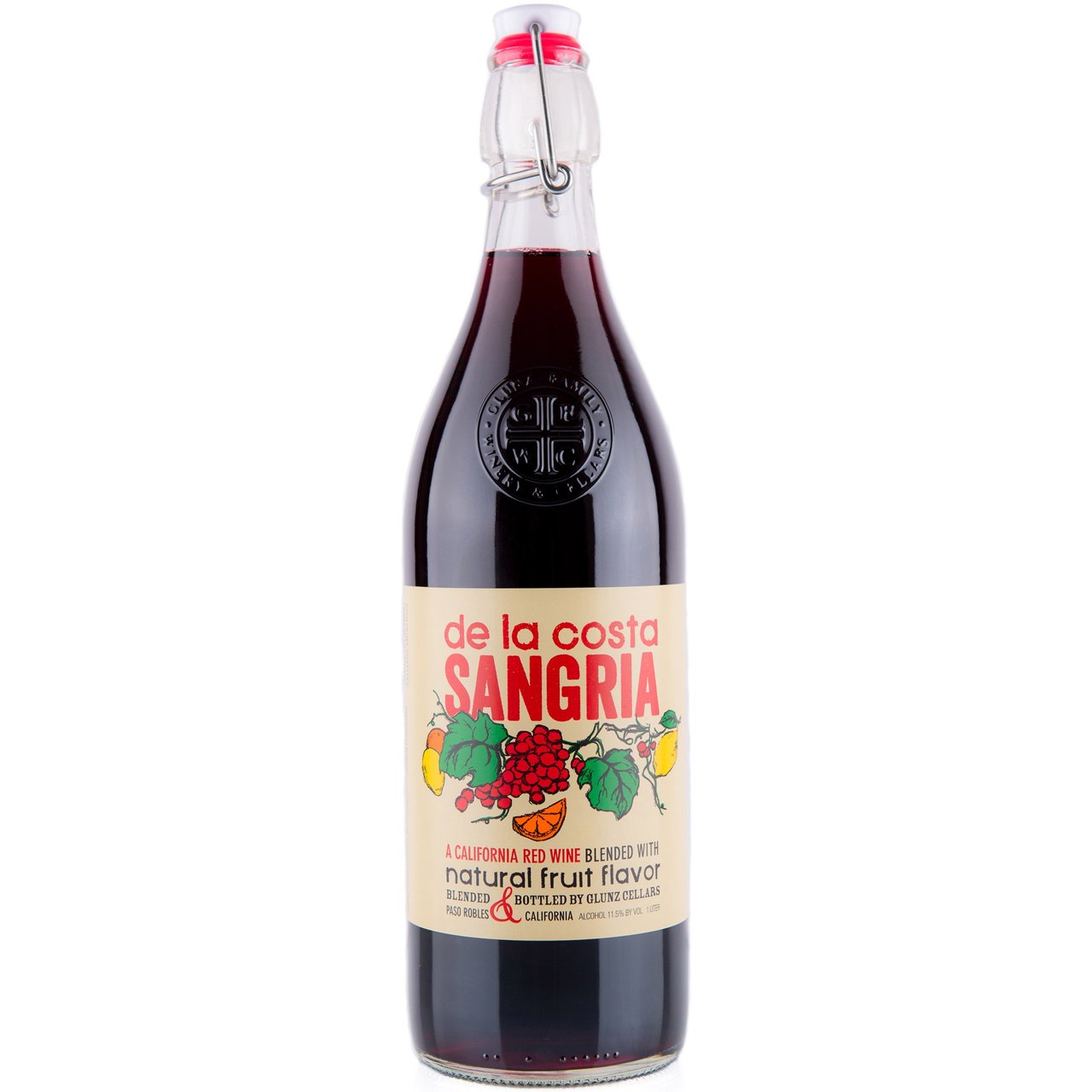 De La Costa Rosé Sangria California 1 Liter