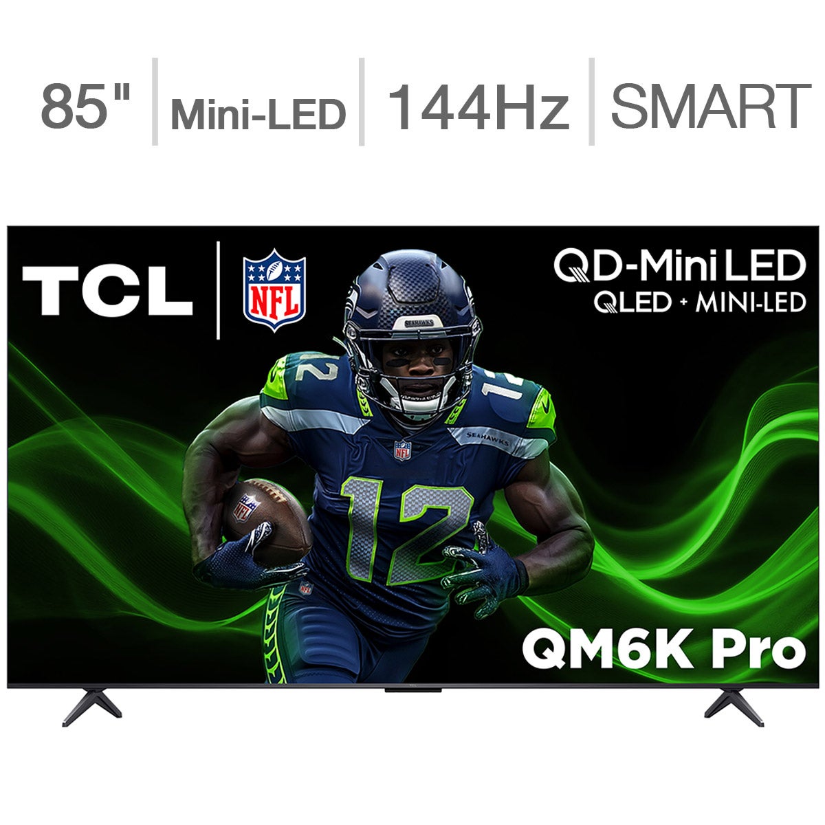 TCL 85QM6K Pro 85" Class (84.6" Diag) 4K UHD QD-Mini LED TV - Image 1