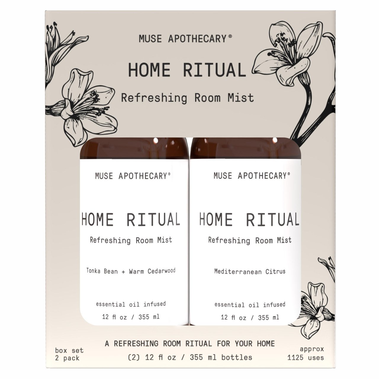 Muse Apothecary Refreshing Room Mist 2/12 oz - Image 1