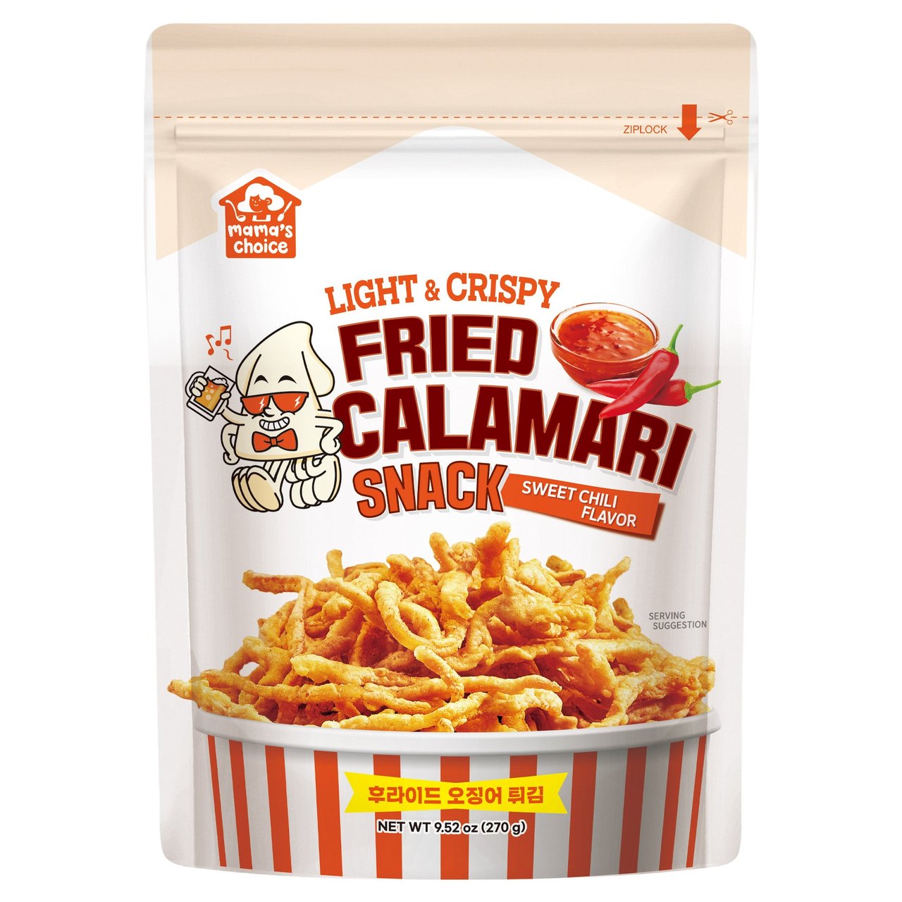 Mama's Choice Sweet Chili Calamari 9.52 oz - Image 1