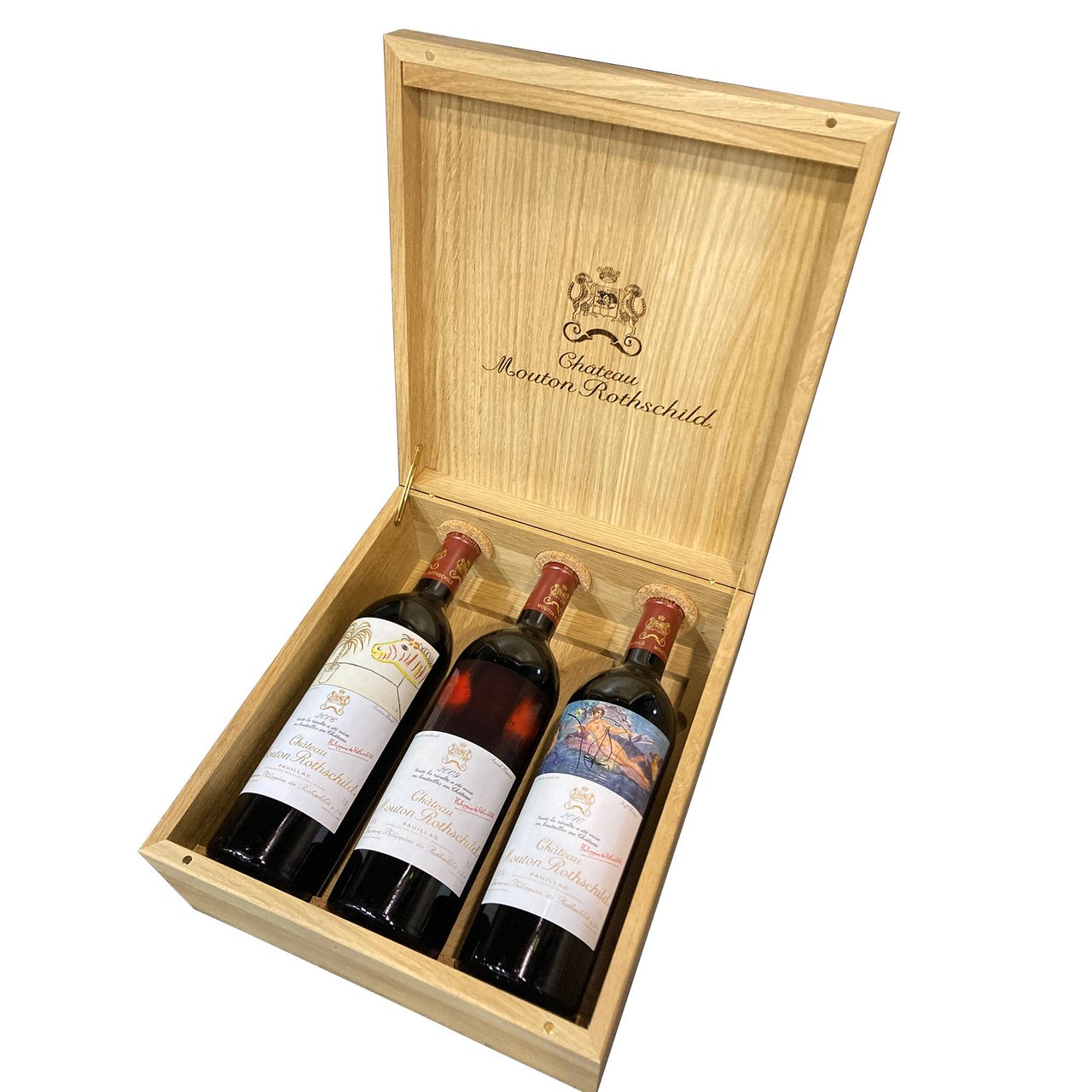 Château Mouton Rothschild Bordeaux Collection, 3 x 750 mL Bottles (2006, 2009 & 2010)