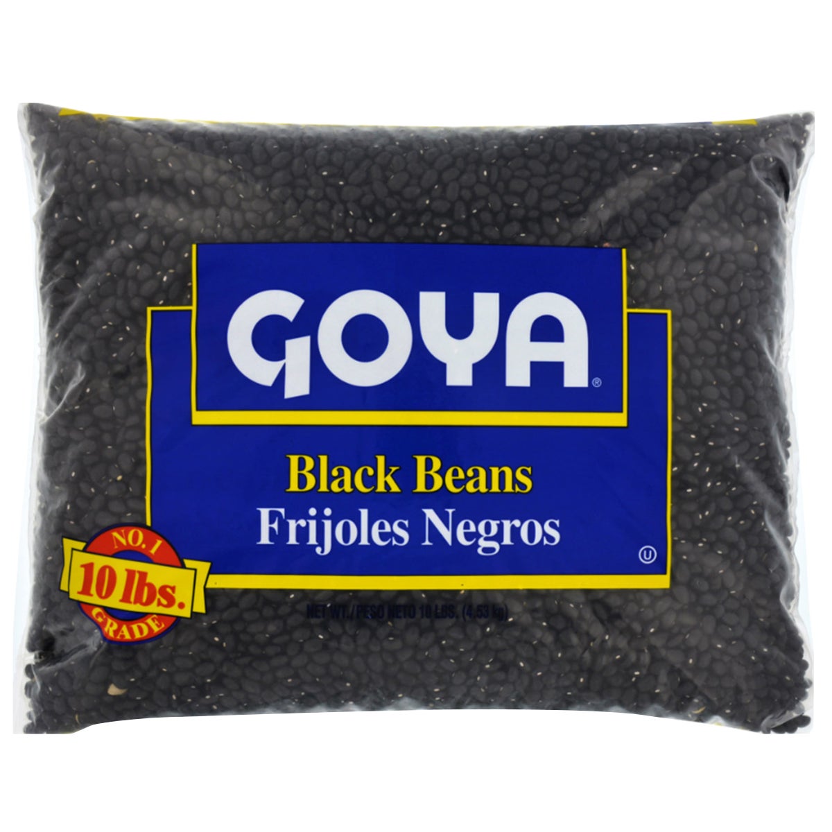 Goya Dry Black Beans 10 lbs (160 oz) - Image 1
