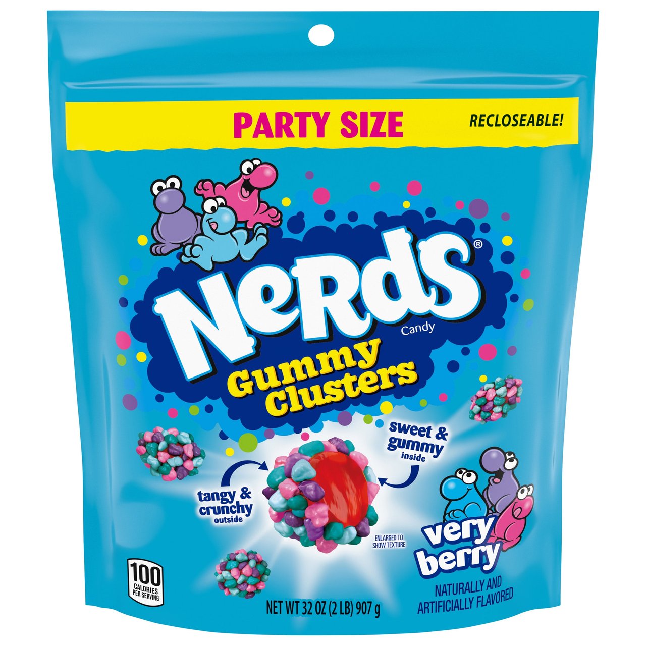 NERDS Very Berry Gummy Clusters 32 oz - Image 1