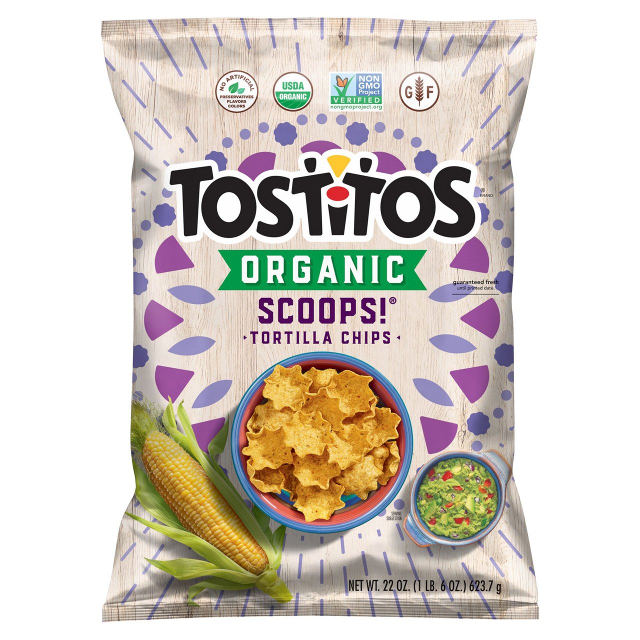 Tostitos Organic Scoops 22 oz - Image 1