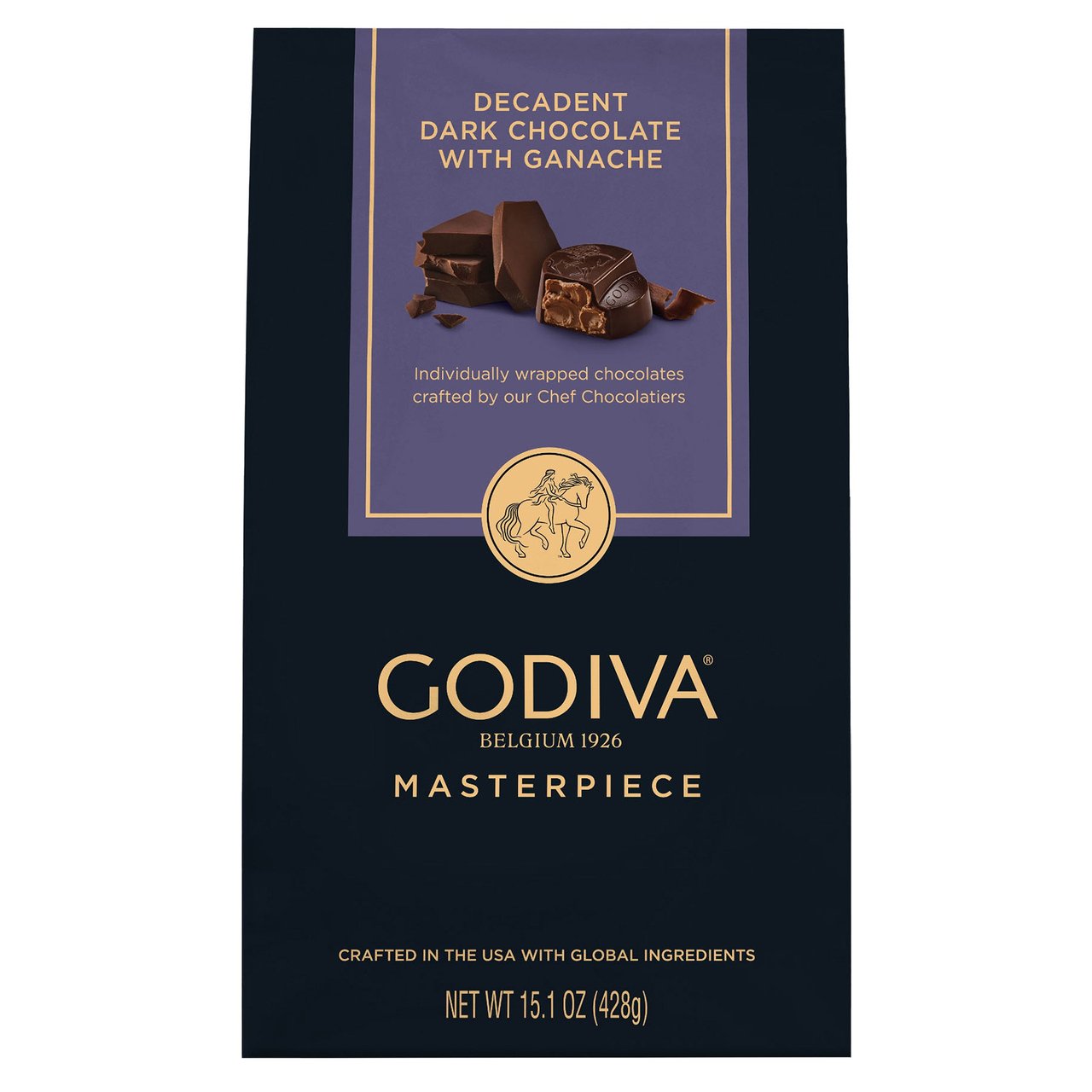 Godiva Masterpiece Dark Chocolate Ganache 15 oz - Image 1