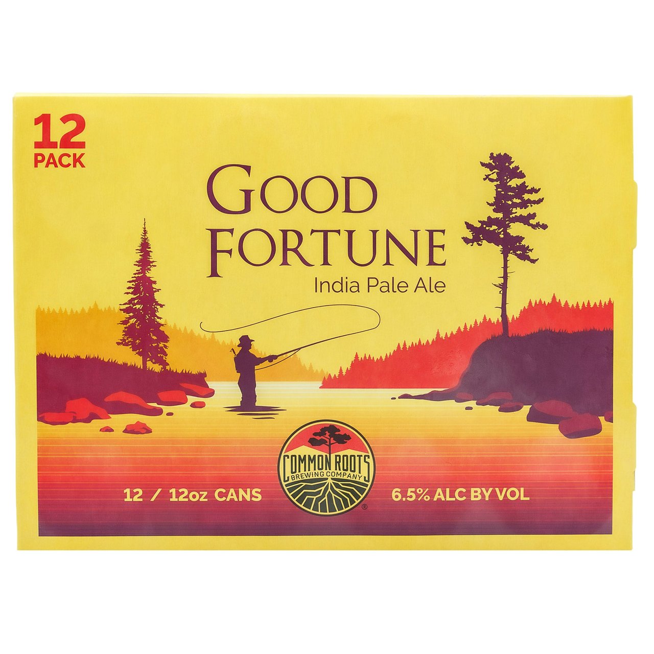 Common Roots Brewing Good Fortune IPA 12/12 oz Cans - Image 1