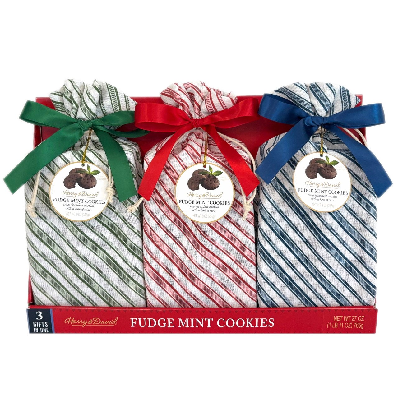 DAVID & HENRY FUDGE MINT COOKIES 3 BAGS - Image 1