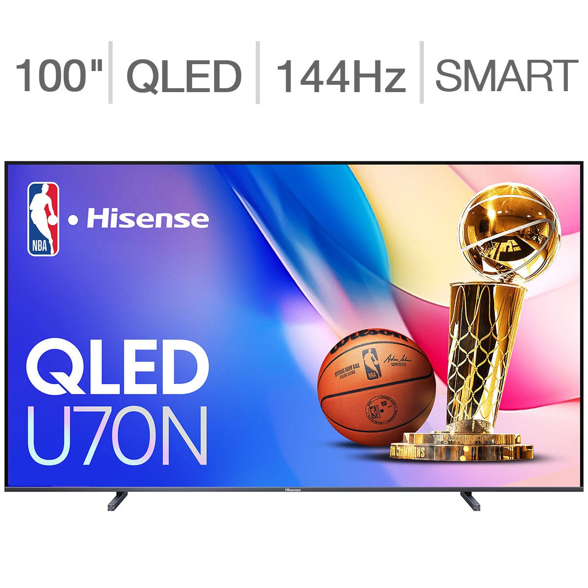 Hisense 100U70N 100" Class (99.5" Diag) 4K QLED LCD TV - Image 1