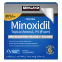 Kirkland Signature 5% Minoxidil Foam for Men 6-Month Supply