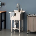 Trinity Utility Sink with Pull-Out Faucet 18x16x13