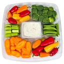 Vegetable Platter with Ranch Dressing Dip, Each