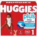Huggies Plus Little Snugglers Size 1, 192 CT