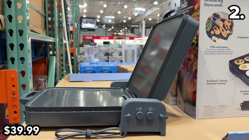 Bella XL Fold & Store Dual Temp Griddle