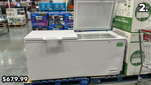 Hamilton Beach 21.0 Cu. Ft. Two Door Chest Freezer