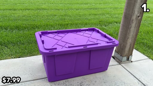 Greenmade 27 Gallon Storage Tote with Lid