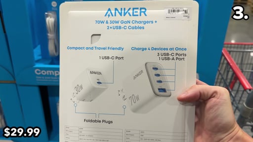 Anker Fast Charge 70W + 30W Wall Charger Bundle