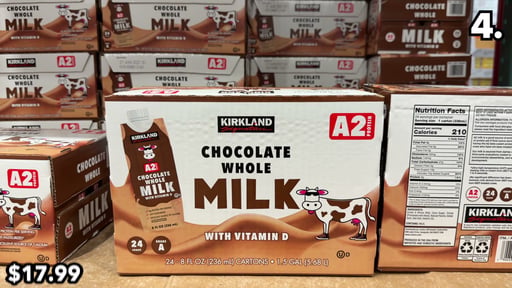 Kirkland Signature A2 Chocolate Whole Milk, 24 / 8 oz