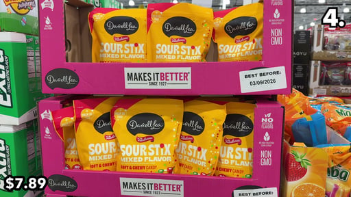 Darrell Lea Sour Stix 20 Ounces