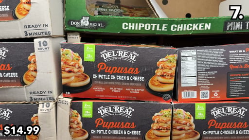 Del Real Chipotle Chicken & Cheese Pupusas 51 Ounces