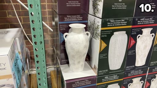 Elements Rustic Ceramic Vase, 3 Assorted Styles