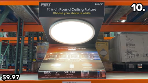 Energetic Lighting 14-Inch Arcadia LED Flush Mount Ceiling Light