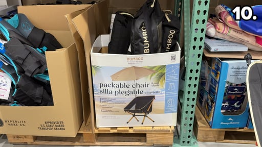 Bumboo Packable Chair with Sun Shade