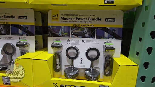 Scosche Mount + Power Bundle, 2-Pack (#2074943) - $19.97 (down from $29.99)