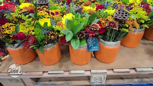 Large Vase Floral Arrangement