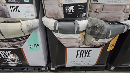 Frye Faux Fur Comforter 3-Piece Queen Set