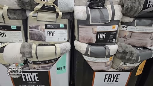 Frye Faux Fur Comforter 3-Piece King