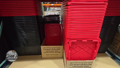 Greenmade 27 Gallon Storage Tote with Lid