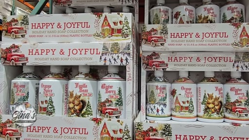 Happy & Joyful Holiday Hand Soap 4/21.5 fl oz