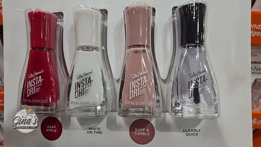 Sally Hansen Insta-Dri 0.31 FL OZ, 4-Pack