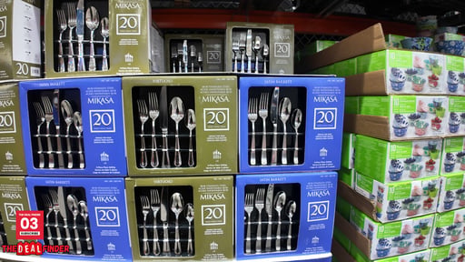 Mikasa Virtuoso Barrett 20-Piece Flatware Set