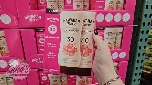 Hawaiian Tropic Sheer Touch Lotion Sunscreen SPF 30, 10.8 fl oz, 2-Pack