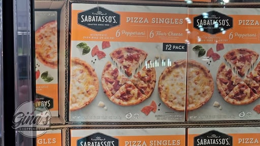 Sabatasso's Pizza Thin Crust Singles 12/3.67 oz