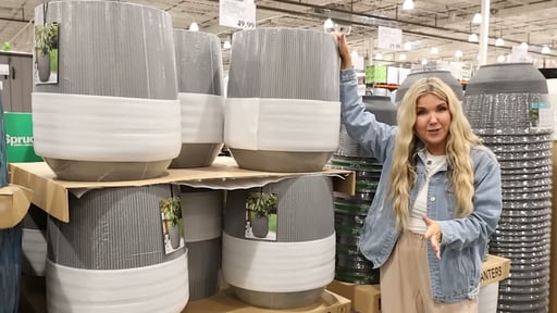 Lightweight Concrete Planter