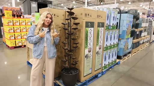 Beaumont 60" Cascading Leaves Fountain