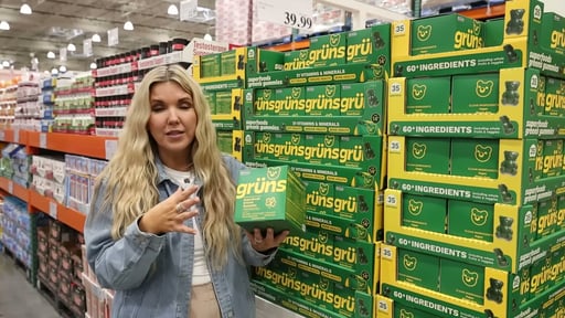Grüns Adult Greens Gummies, 35 Daily Packs